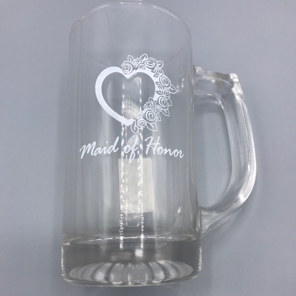 Treasure Masters Maid of Honor Mug Glass
